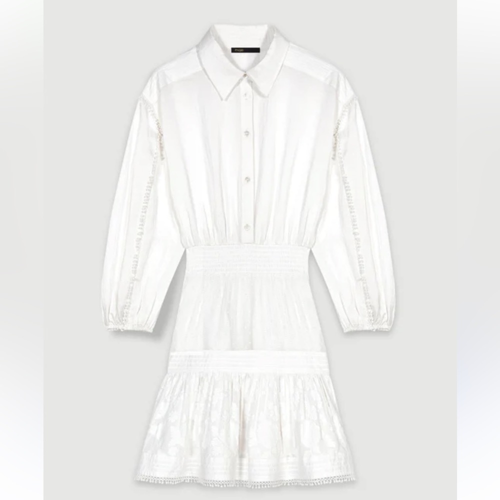 Maje White mini dress